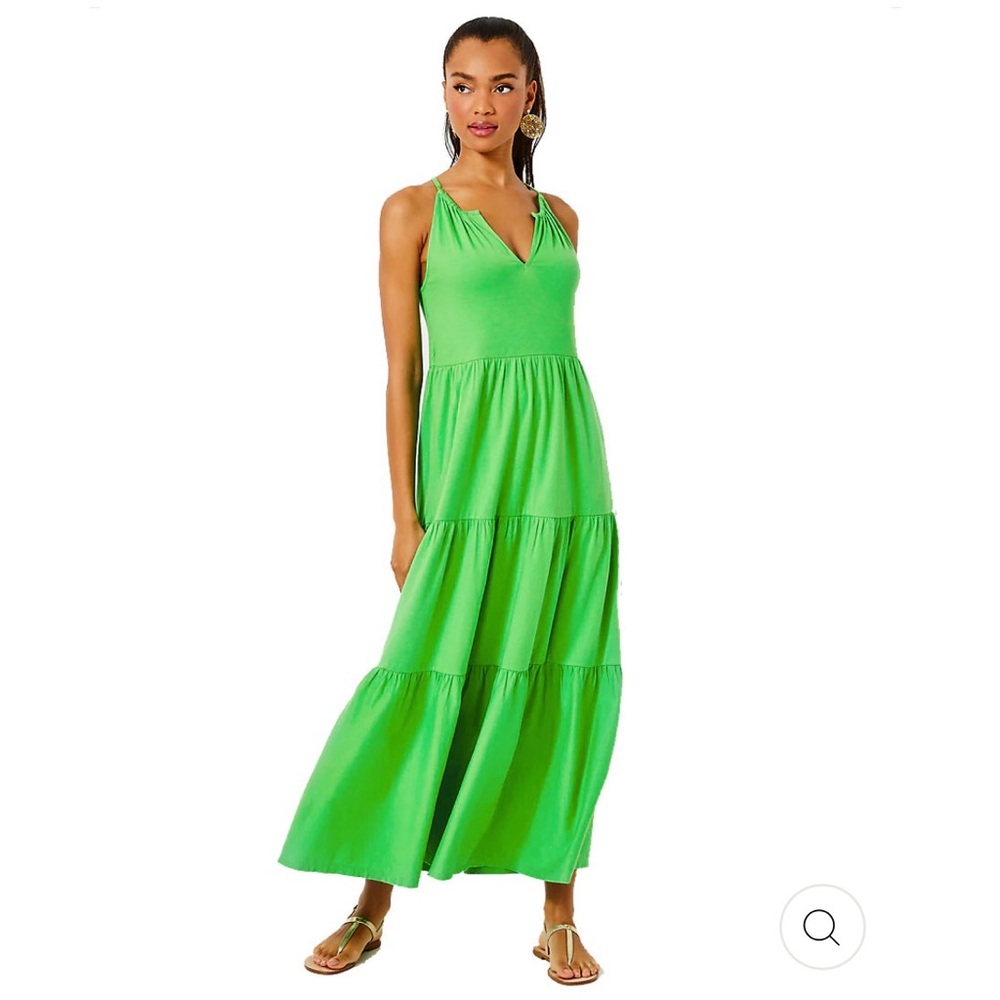 Lilly Pulitzer Green Maxi Dress